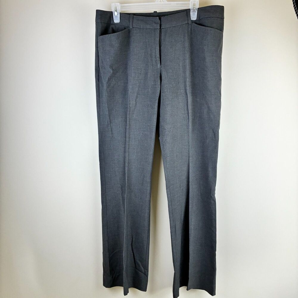 Worthington Modern Fit Gray Dress Pants Women's Size 12 Trouser Workwear